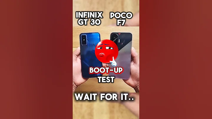 POCO F7 vs Infinix GT30 – Boot Speed Test! 🔥 Who’s Faster?
