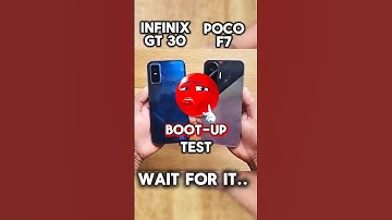 POCO F7 vs Infinix GT30 – Boot Speed Test! 🔥 Who’s Faster?
