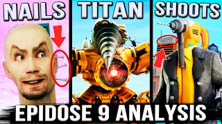 NEW DRILLMAN TITAN! - Skibidi Toilet Multiverse Episode 9 All Secrets & Easter Eggs Analysys Theory