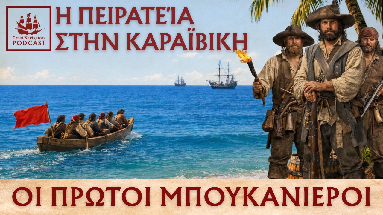 Οι Πρώτοι Μπουκανιέροι | Η Πειρατεία στην Καραϊβική – Επεισόδιο 1  (Οπτικοποιημένη αφήγηση)