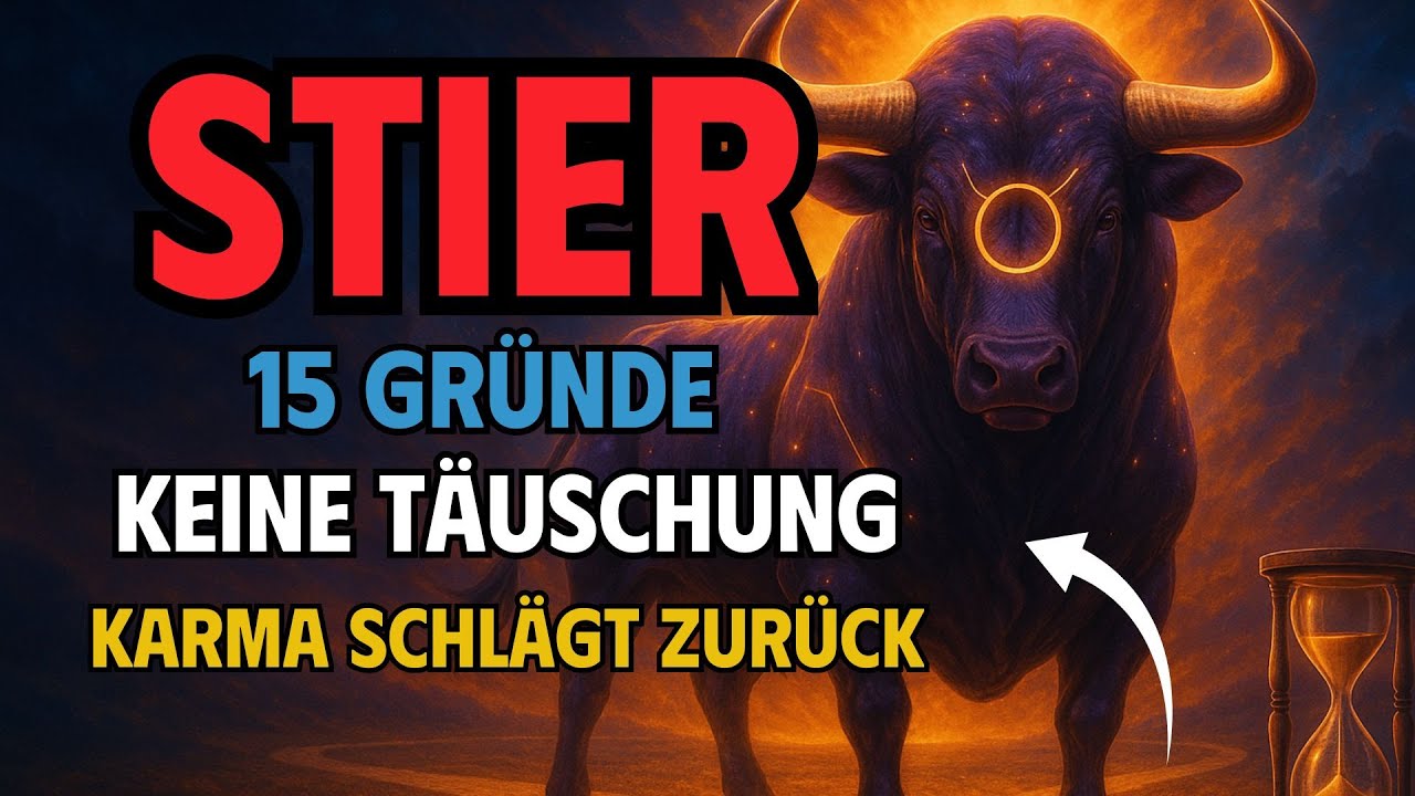 Stier und Lügen – 15 Gründe, warum Karma jeden bestraft, der sie täuscht