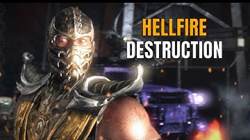 MKX | Hellfire Scorpion DESTRUCTION! | High-Level Mortal Kombat X 2025 Gameplay