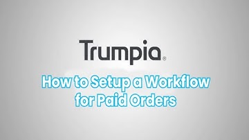 How to Setup an SMS Workflow for Paid Orders | Trumpia Shopify Integration