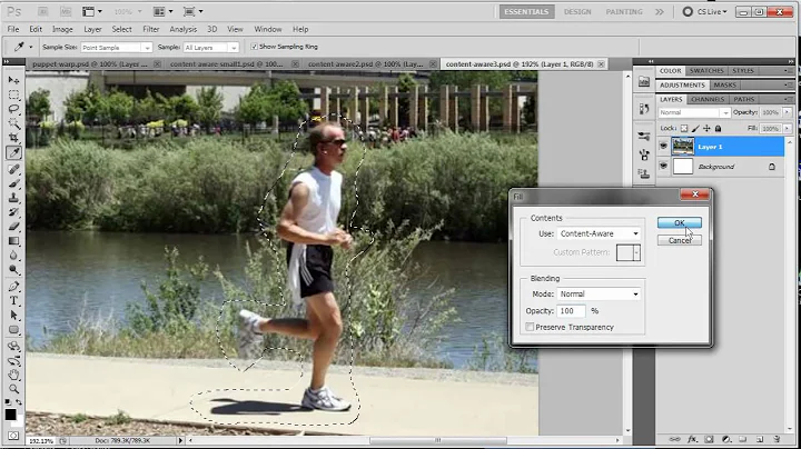 Adobe Photoshop CS5 Extended - Quick Run Through of New Features