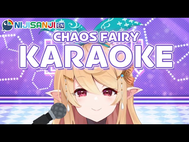 【KARAOKE】First (official) karaoke stream!!!【NIJISANJI EN | LazuLight】のサムネイル