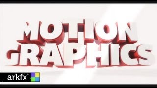 FREE 3D Professional Cinema 4D Intro Template!