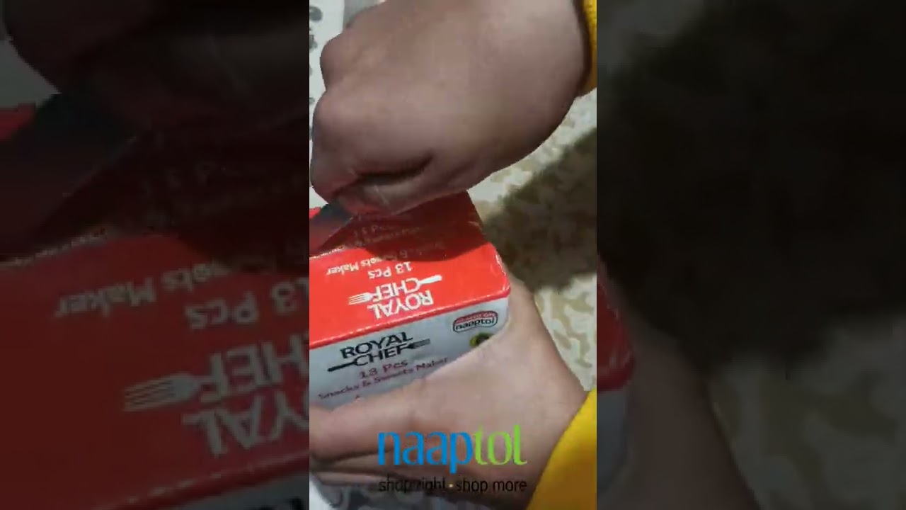 Naaptol Products Unboxing || Snacks and Sweets maker 13 Pieces