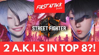 Top 8 First Attack 2023 SF6 - Street Fighter 6 Tourney (JAK, Todakai, MrChupy01, Mono)