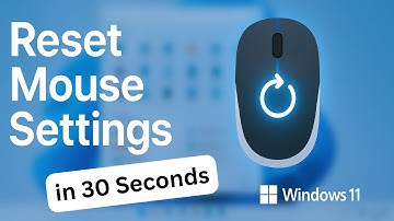 Muisinstellingen opnieuw instellen in Windows 11 (2025) - Stap voor stap