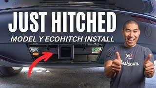 Installing EcoHitch on Tesla Model Y  Tips For The Best Hitch Install  TESBROS