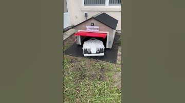 Mammotion LUBA 5000 Robotic Lawn Mower - House/ Garage