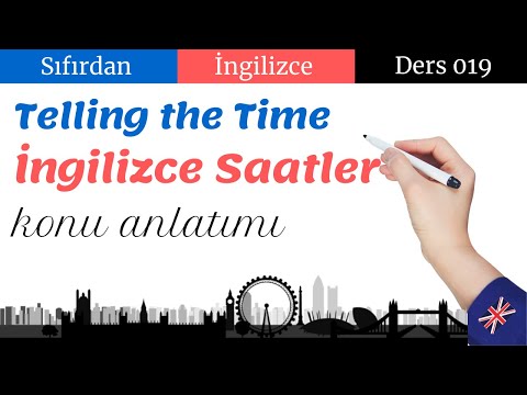 İngilizce Saatler - Ders 19