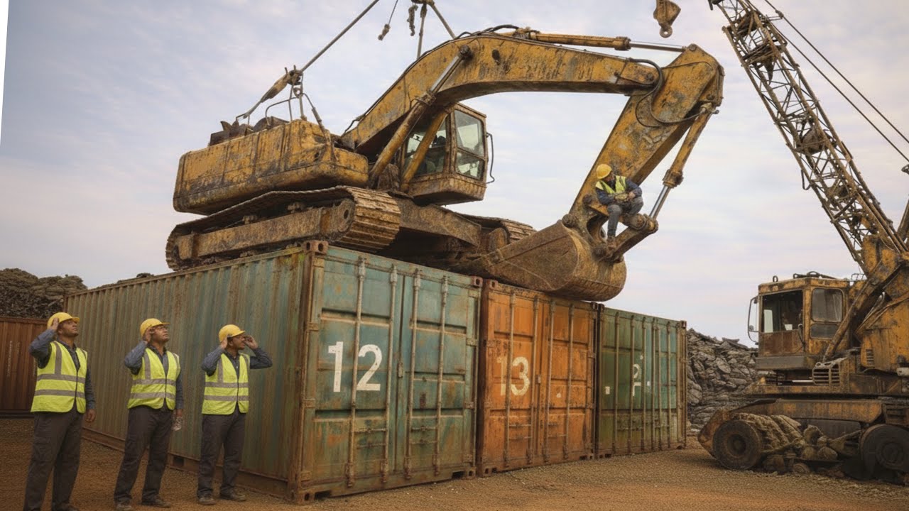 Pakistani mechanics bring useless parts from America and make new Machines from them.