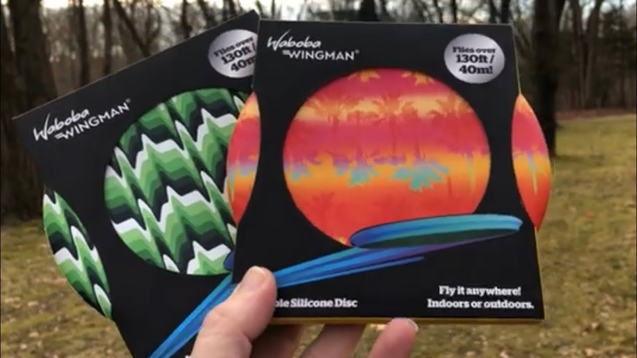 Waboba Wingman Foldable Silicone Disc | Flexible Flying Disc 🥏 - YouTube