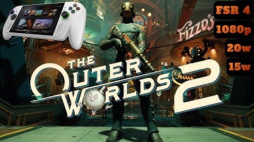 ROG Xbox Ally The Outer Worlds 2 Benchmark | The Outer Worlds 2 ROG Xbox Ally Benchmark