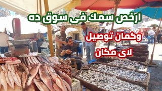 اسواق اسكندرية اليوم اسعار السمك وجمبرى وسبيط سوق باب عمر باشا