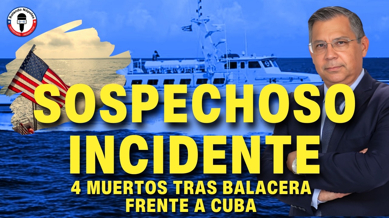 🚨 ¿Provocación en el mar? El sospechoso incidente con lancha en plena tensión Cuba–EE.UU.