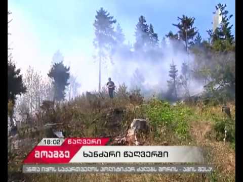 წაღვერში რამდენიმე საათია ხანძარს ებრძვიან  - ძირითადი კერები ლოკალიზებულია