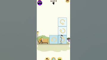 Rotate Goal level 9 Funny gameplay walkthrough | All levels | android, iOS mobile | new update#short