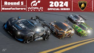 Gran Turismo 7: GTWS Manufacturers Cup | 2024 Series - Round 5 | Lamborghini