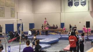 Hawaiian luau level 10 beam routine