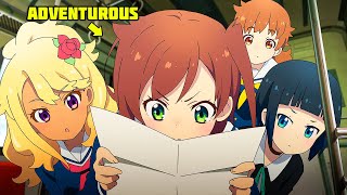 [2] She assembles a Girls' Group and they enter an Abandoned Train to find a Friend  Anime Recap