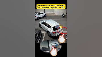 Cómo Estacionar en Reversa una Camioneta | Aprende a conducir 😎🚘 #shorts #short