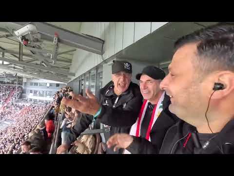 Hauke Wahl macht sein zweites Tor für den FC St. Pauli