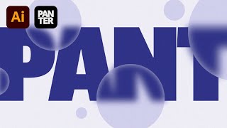 How to Create Glass Morphing on Text in Illustrator