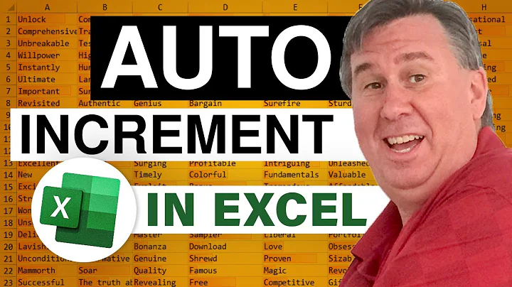 Excel - Macro to open Invoice template and increase invoice number by 1 - Episode 744