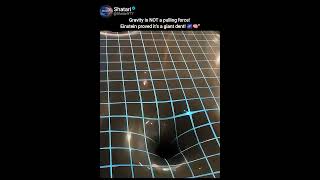 Einstein Was Right: Gravity Is Just Bending Space-Time! 🌌😱 #shatari