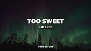 Hozier - Too Sweet (LYRICS)