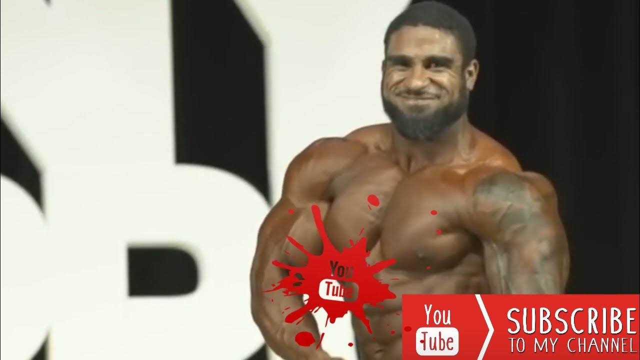 IFBB NY PRO Bodybuilding Prejudging Competitor Introductions Close Up