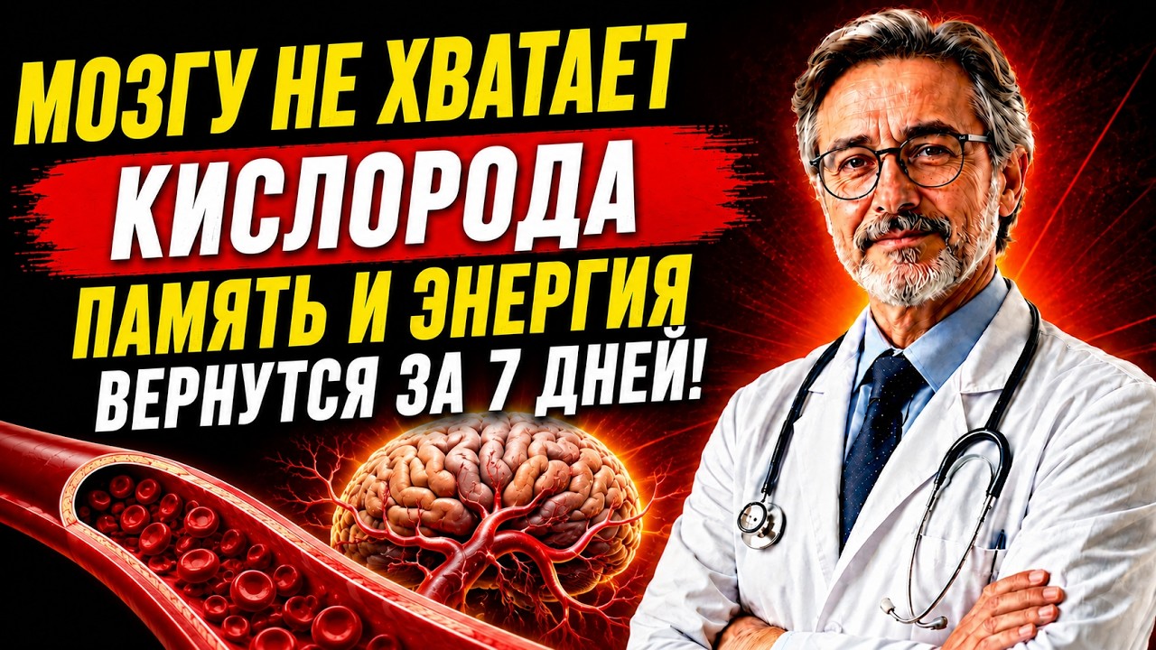 Ваш Мозг Страдает Без Кислорода! 10 Ошибок, Которые Разрушают Сосуды и Приближают Инсульт
