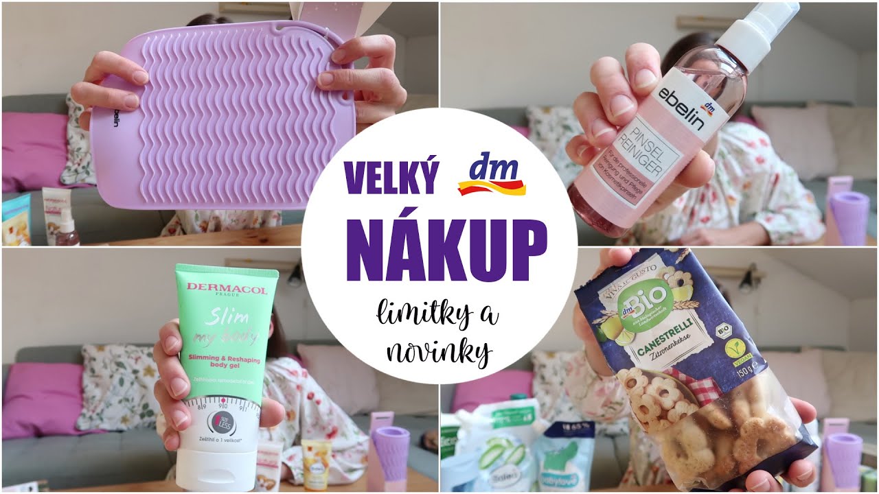 Velký DM HAUL - Balea, Dermacol, praní, BEAUTY a podzimní LIMITKY