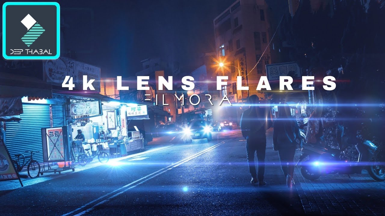 WONDERSHARE FILMORA | HOW TO 4K LENS FLARES LIGHT LEAK EFFECT | TUTORIAL [HINDI] DEEP THABAL !