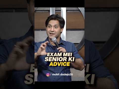 exams mei senior ki advice #engineering #engineer #engineeringcollegelife #comedyshorts #comedyvideo