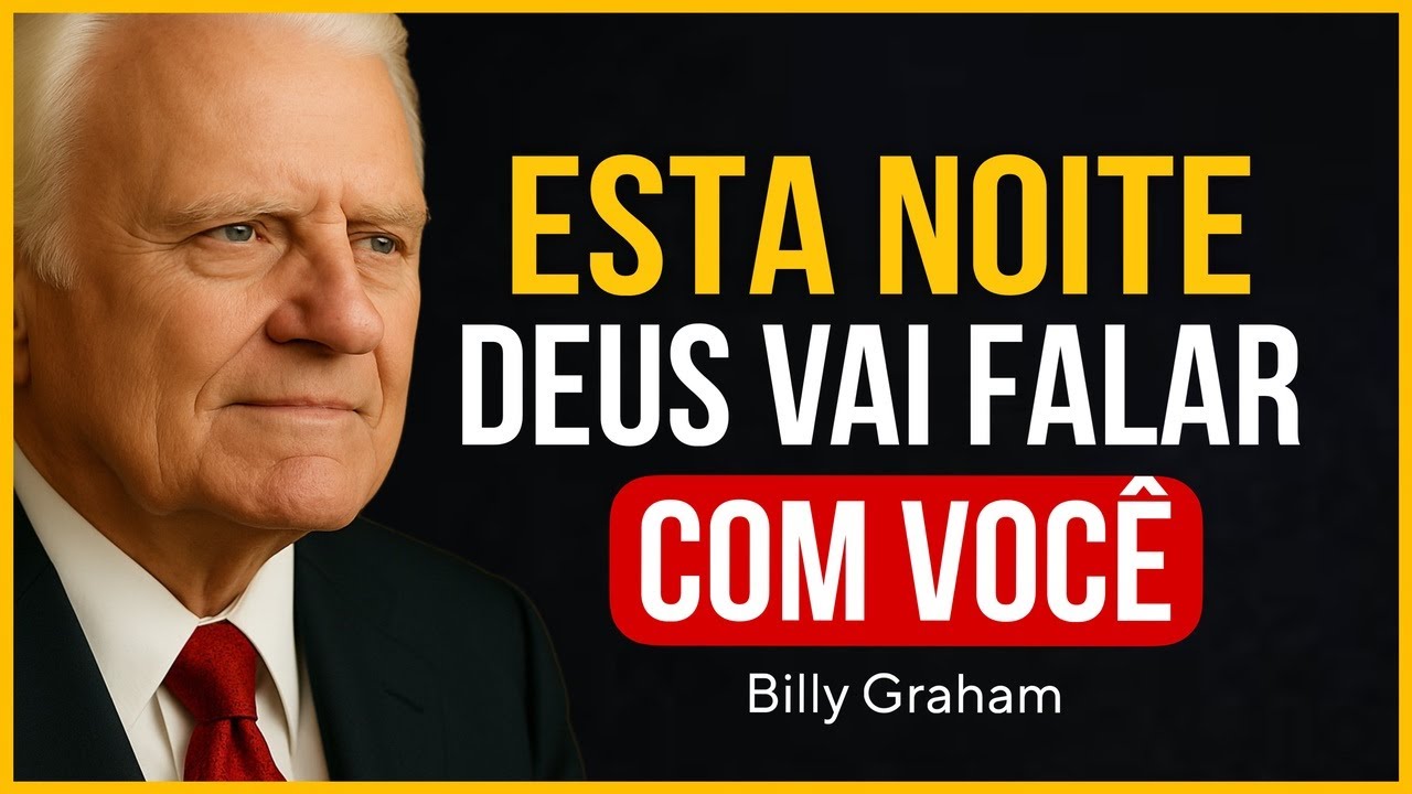 DEUS TE DIZ HOJE: DURMA EM PAZ, EU VIGIO O SEU DESCANSO ESTA NOITE | Billy Graham