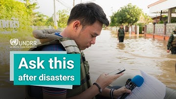 5 questions the media should ask after a disaster | UNDRR