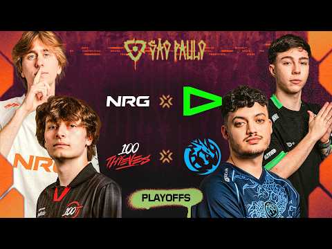 NRG x LOUD | 100T x LEV | VCT Americas Etapa 2 | Playoffs - Dia 2