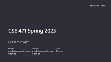 CSE471 - Computer Controlled Systems Lecture 6