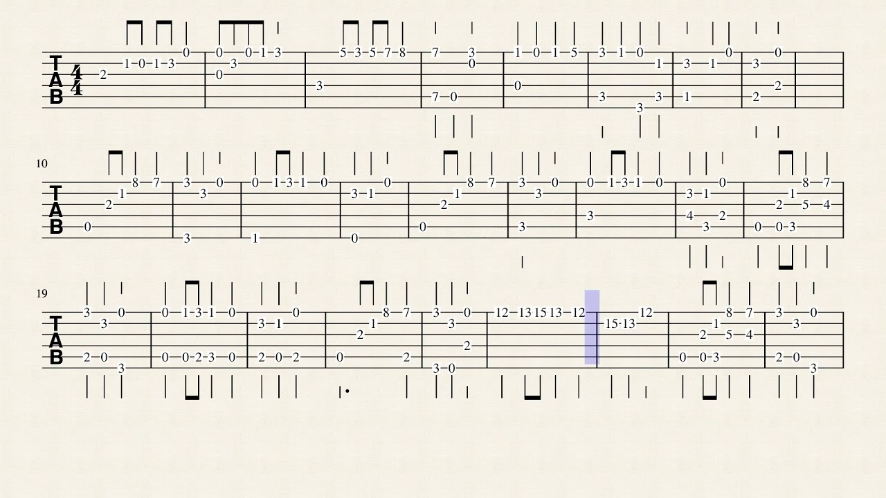 Deltarune The Legend Guitar Tabs YouTube