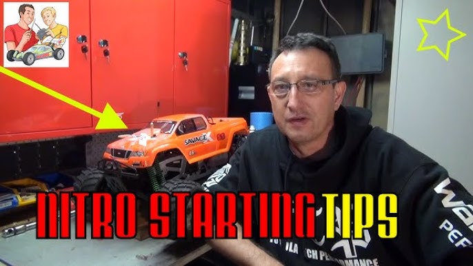 🛑 HOW TO START THE ENGINE OF A RC CAR WITHOUT A GLOW PLUG IGNITER OR GLOW  STARTER 🛑 