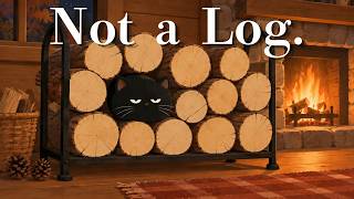 Not a Log. – Vintage Noir Jazz for Cozy Fall Nights, Warm Cabins & a Black Cat screenshot 1