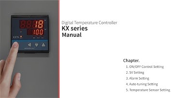 [Hanyoungnux] Digital Temperature Controller KX series - How to set