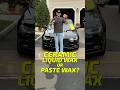 Meguiar’s Liquid CERAMIC WAX vs PASTE WAX - which is more hydrophobic? 🏎️💨