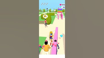 Makeover Run Gameplay All Levels Android, iOS #shorts