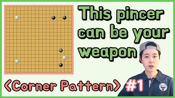 [Corner pattern lecture] This is the tightest pincer on 3-4 point and it can be your weapon 🕶