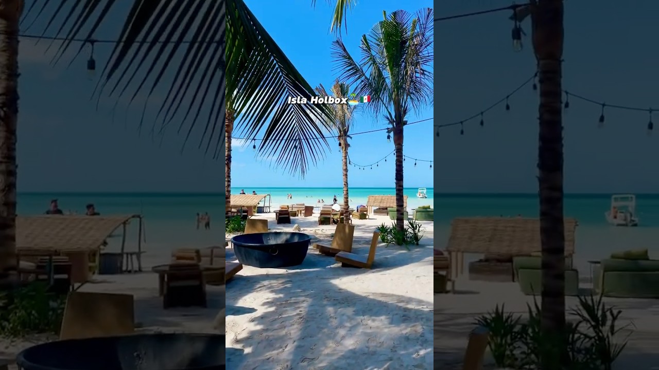 Best beach in Mexico: Isla Holbox🇲🇽🏝️