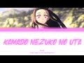 Demon slayer kamado nezuko no uta color coded lyrics engromkan